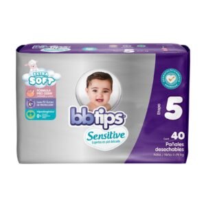 Diaper Bbtips Sensitive Size 5 40 Diapers