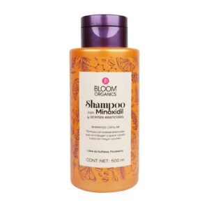 Shampoo with Minoxidil & Oils Esenciales Bloom Organics