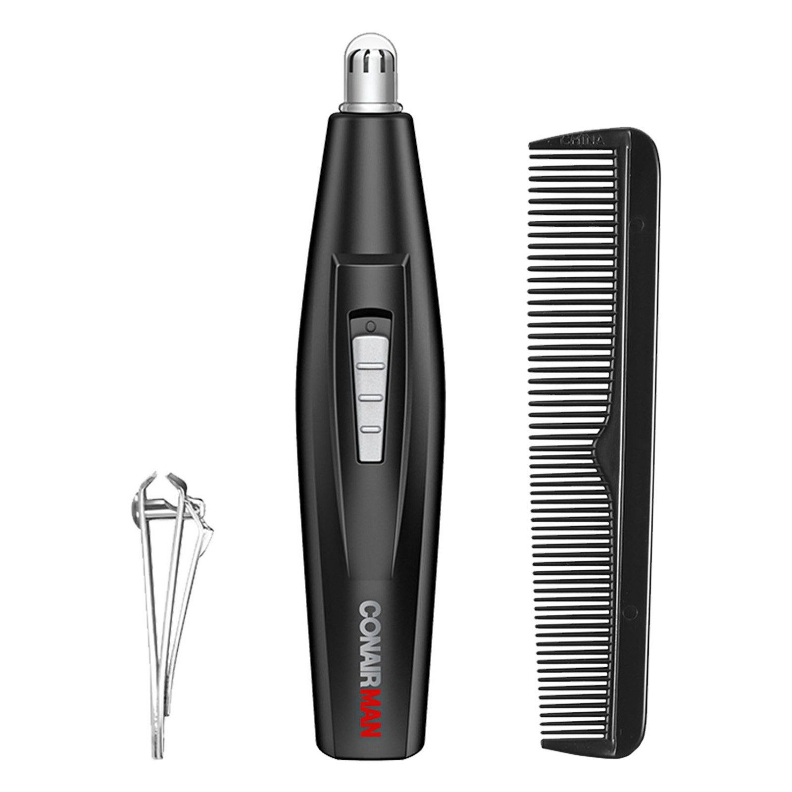 Conair Trimmer Vellos with Comb Black