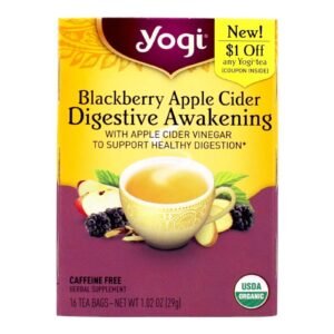 Yogi Infusión Flavor Sidra Apple & Mora 29 g