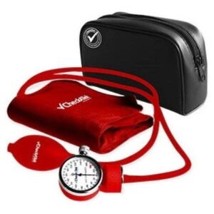 Blood Pressure Monitor Aneroid Popular Nylon Red Reading Checkatek Red Aneroid