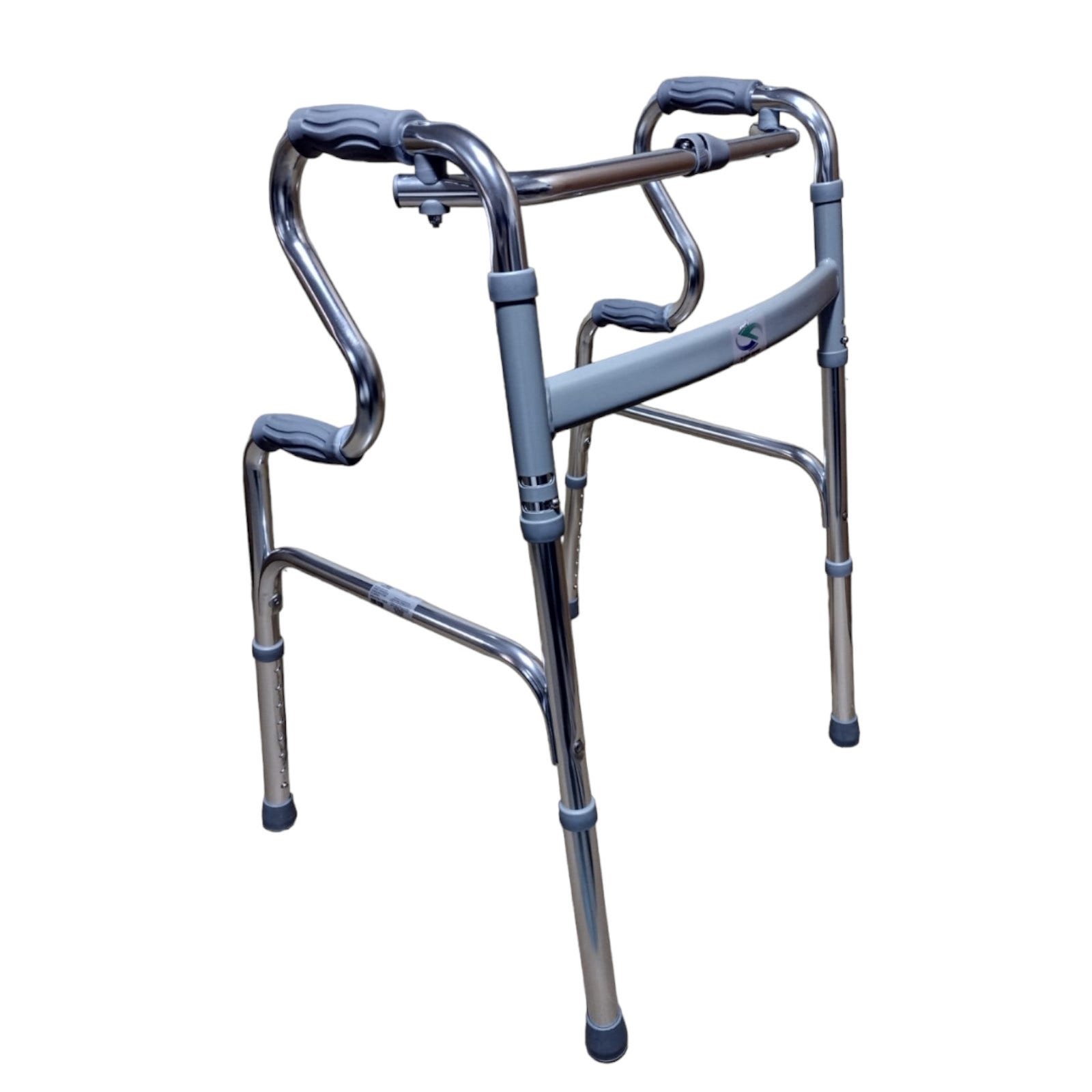 Walker Orthopedic Double Support Lujo Plata Foldable SC