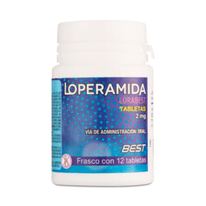 LOPERAMIDE 2 MG 12 TABLETS