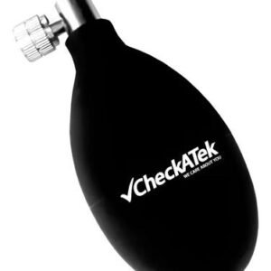Perilla with Válvula for Blood Pressure Monitor - Marca Checkatek Black