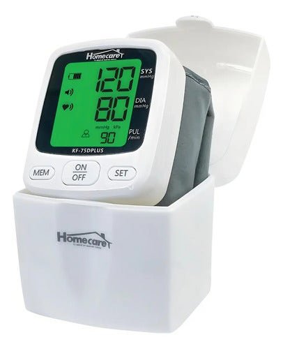 Tensiómetro Wrist Homecare Batería Rechargeable White Kf-75dplus Automatic