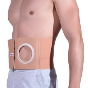 Back Support Belt P/ Colostomy Breathable Discreta Premium Homecare