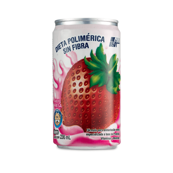 POLYMERIC DIET WITHOUT FIBER STRAWBERRY FLAVOR 236ML 1 PIECE
