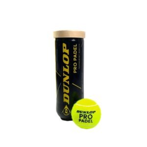 Pelotas Pádel Dunlop Pro Amarillas Competición & Torneo