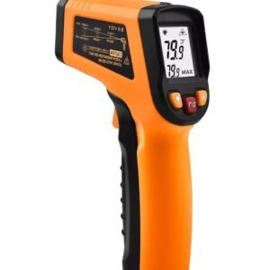 Thermometer Infrarrojo Láser with 12 Punteros & Emisividad Adjustable