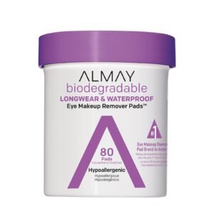 REVLON ALMAY Pads Makeup Removers Longwear 80 pcs