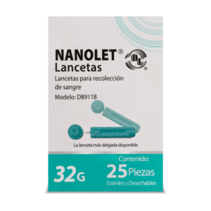 NANOLET LANCETS 25 PIECES