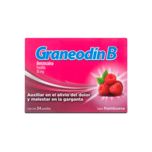 BENZOCAINE 10 MG 24 TABLETS GRANEODIN B