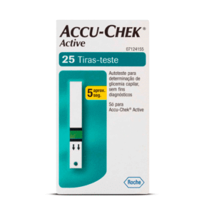 ACCU-CHEK ACTIVE TEST STRIPS 25 PIECES