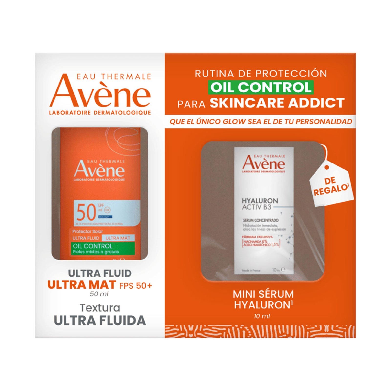 Avene Kit Sunscreen Ultra Mat Fluid Oil Control