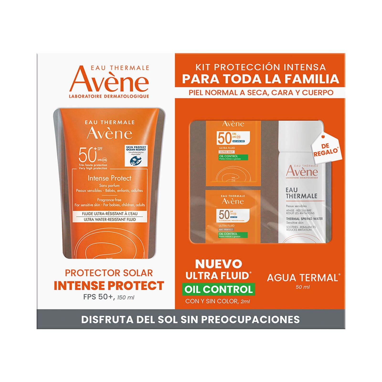 Avene Kit Sunscreen Intense Protect