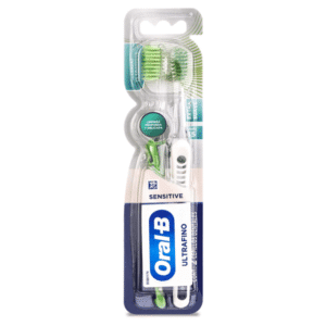 2-Piece Ultra Fine Bristle Toothbrush