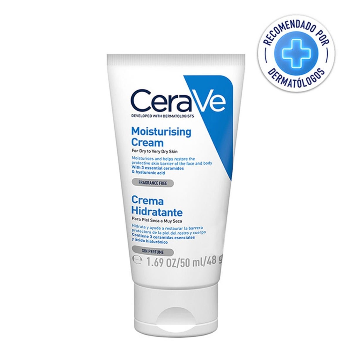 Cerave Cream Moisturizing Diaria Face & Body for Dry Skin 50 ml