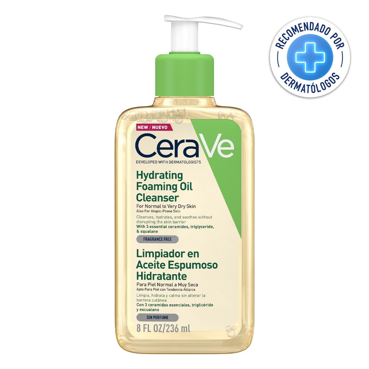 Cerave Cleanser in Oil Ducha Normal Skin a Dry 236 ml