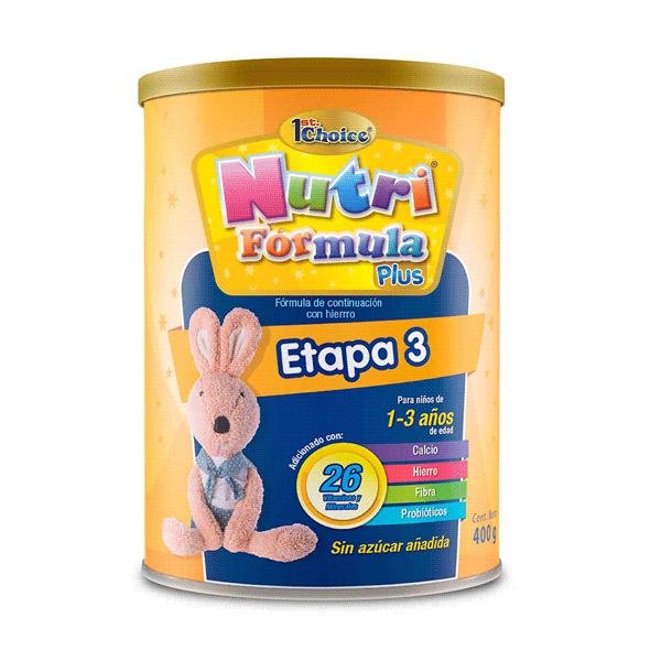 DAIRY FORMULA 1-3 YEARS NUTRIFORMULA 400 GR 1 PIECE