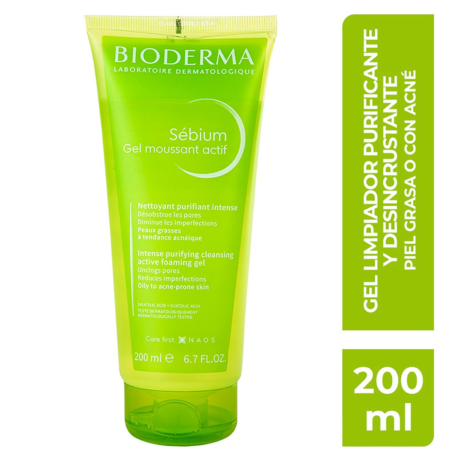 Bioderma Sébium Gel Moussant Actif 200 ml