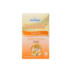 FERROUS SULFATE 75MG/ML PEDIATRIC SOLUTION 50ML FERINSOL