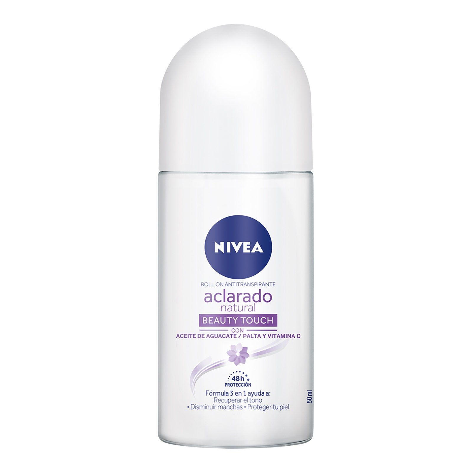 Deodorant Nivea Aclarado Natural Beauty Touch 50 ml Roll On
