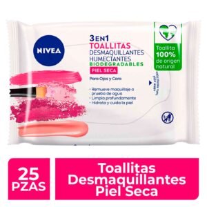 Nivea Wipes Makeup Removers Sensitive Skin 25 Pieces