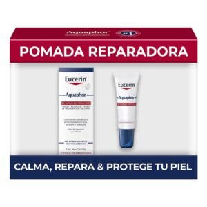 Pack Eucerin Aquaphor Tube 55 ml + Lip 10 ml