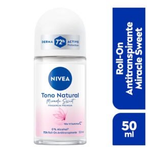 Nivea Antiperspirant Shade Natural Miracle Sweet Roll on 50 ml