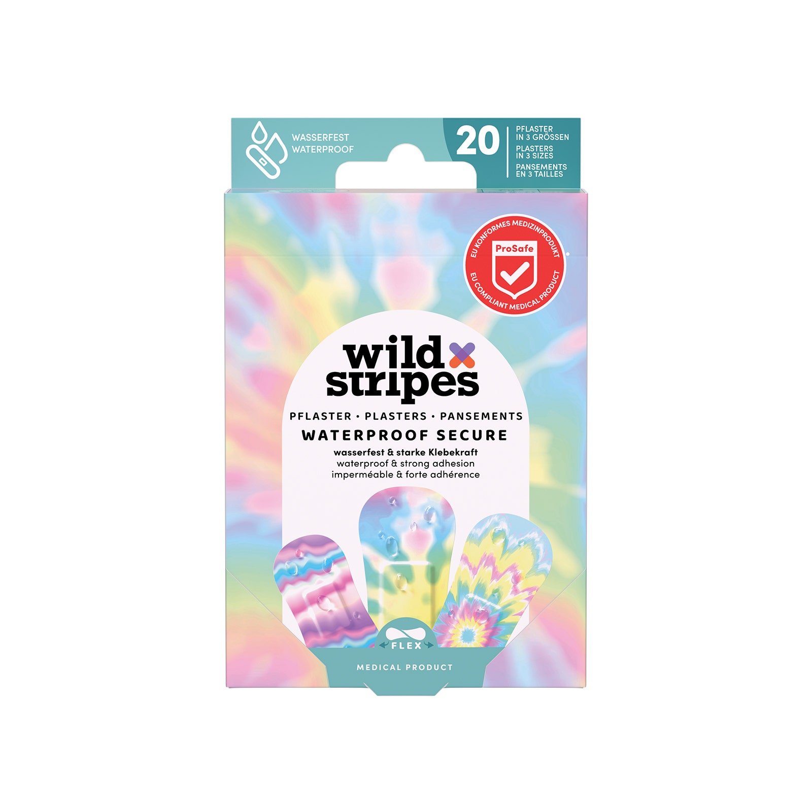 WILD STRIPES Curitas Waterproof Rainbow