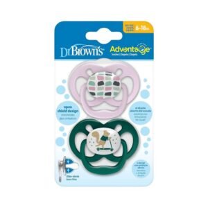Pacifier advantage Girl Stage 2 2 pack