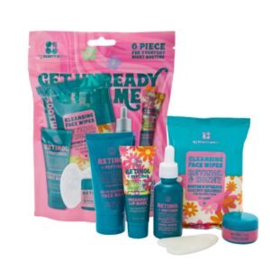 My Beauty Spot Get Ready With Me, Set Care Skin with Vitamin C, 6 Pieces for rutina diaria mañana.
