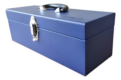 Box Portaherramientas Metálica Blue 43x13x16cm Foy Blue