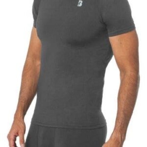 T-Shirt Sports Dryfit Short Sleeve Men Blacksecretsport