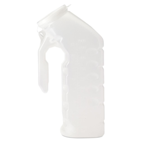 Orinal Pato Masculino C/Lid C/asa Durable White 1 Pza