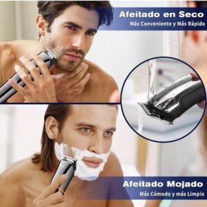 Kit Razor Multifuncional 2 Blades for Normal Skin with 6 Accesorios