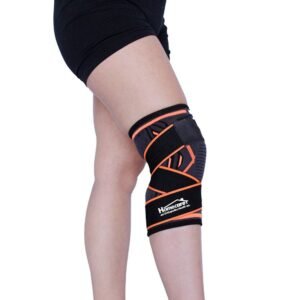 Knee Support Elastic Support Dual Orange Homecare