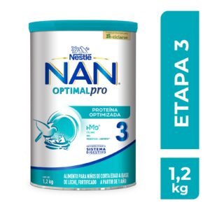 NAN 3 Optimal Pro Food for Toddlers 1 a 2 Years Can 1.2 kg