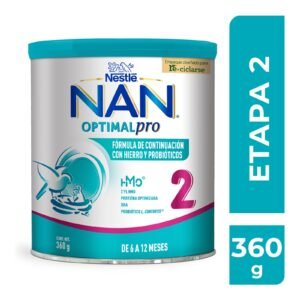 Formula Follow-On with Iron & Probiotics NAN 2 Optimal Pro 6 a 12 Months Can 360 g
