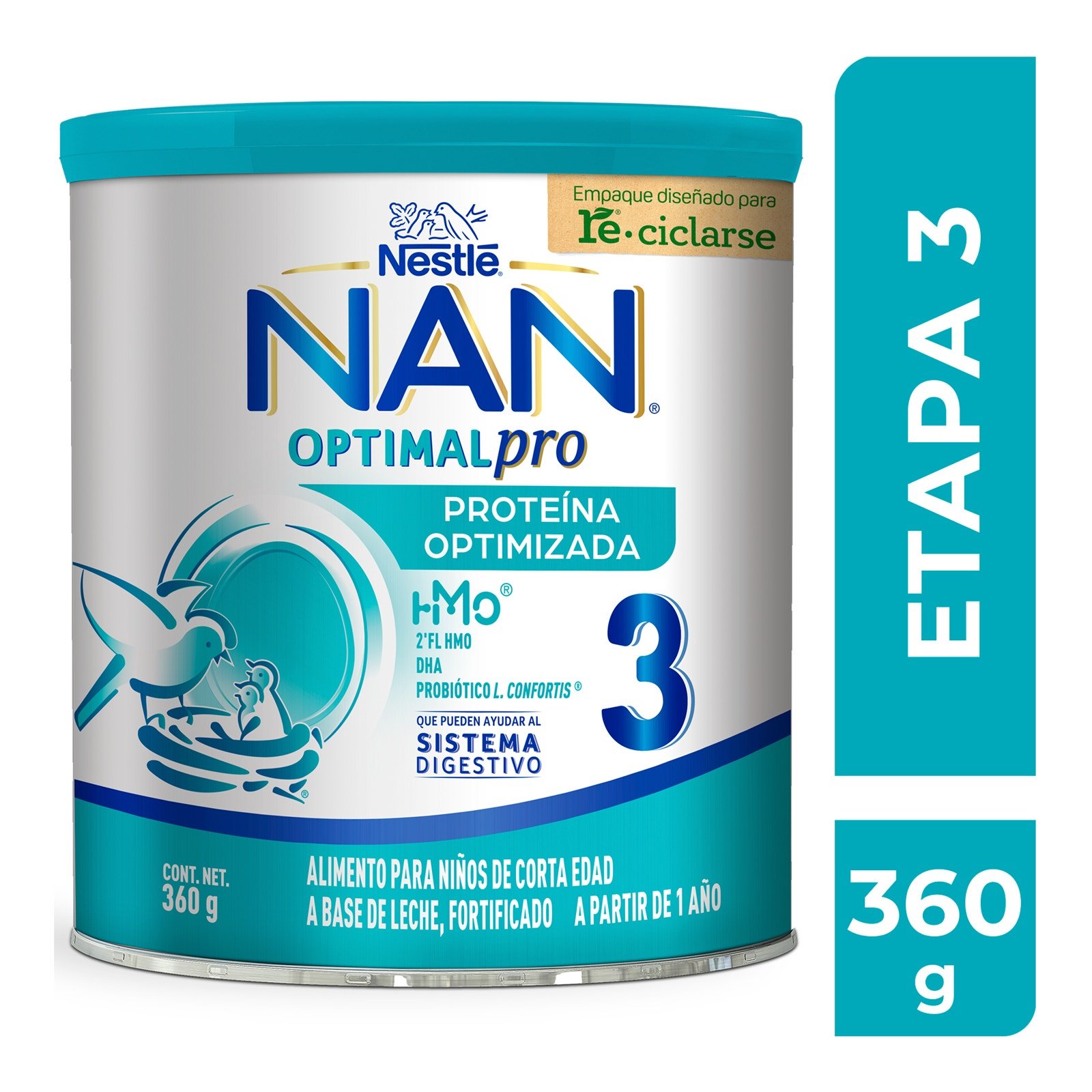 Nestlé NAN Optimal Pro Food for Kids Stage 3 From 1 Year 360 g