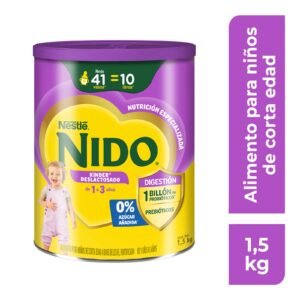 NIDO Kinder 1+ Food for Toddlers Lactose-Free Can 1. 5 kg
