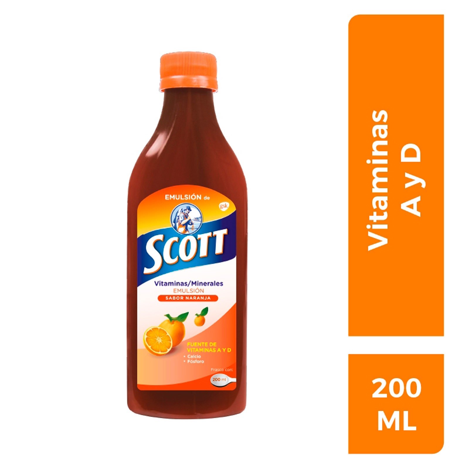 Scott's Emulsion Multivitamin Orange 200 ml