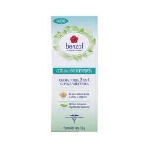 Benzal Cream Diaria Care Incontinencia 2 in 1 30gr