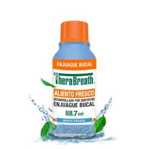 Mouthwash TheraBreath Travel Size Icy Mint 88.7 ml