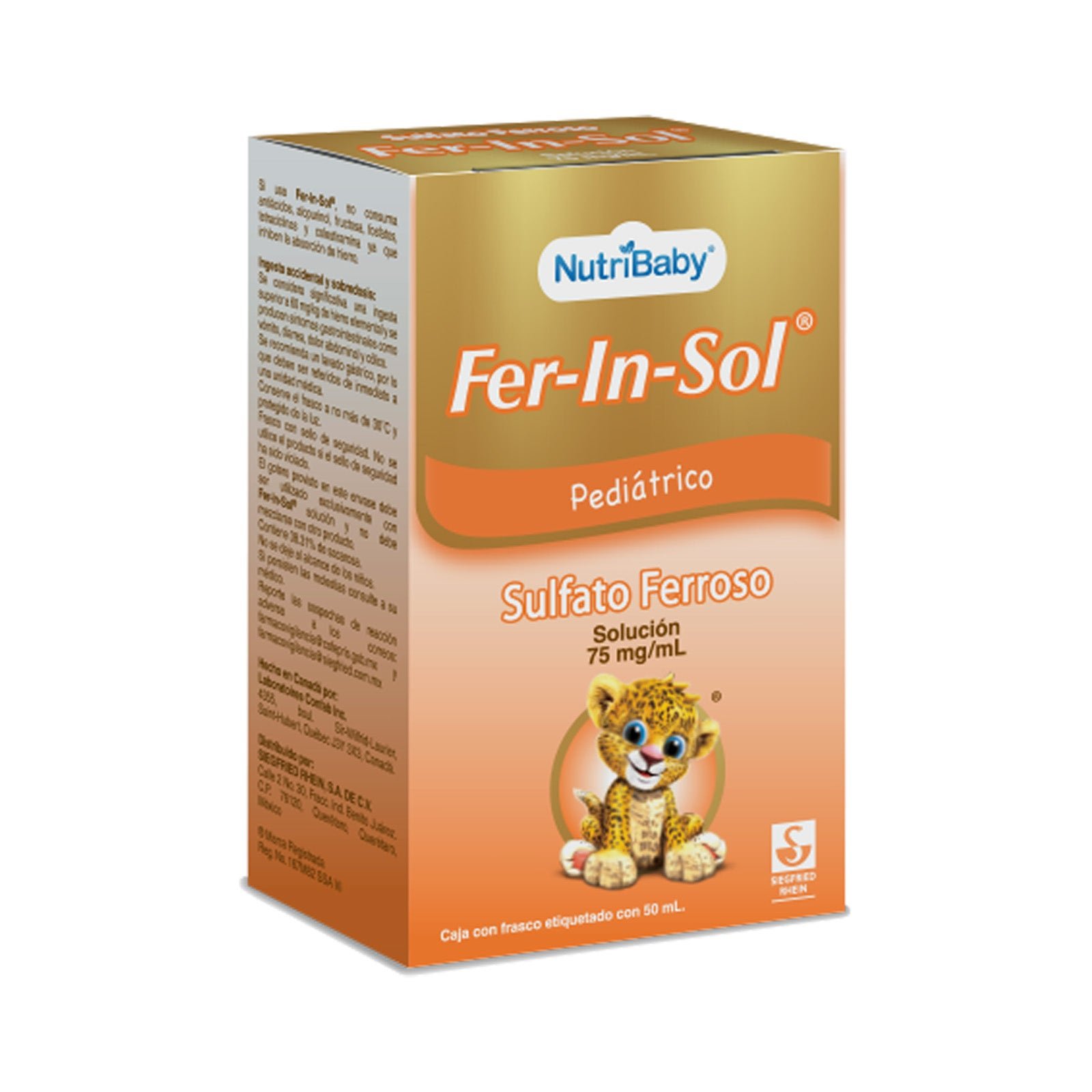 FER-IN-SUN Pediatric 75 mg - Bottle with Dropper 50 mL