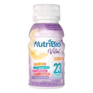 Nutribio Vital - Vanilla Flavor in envase with 237 ml