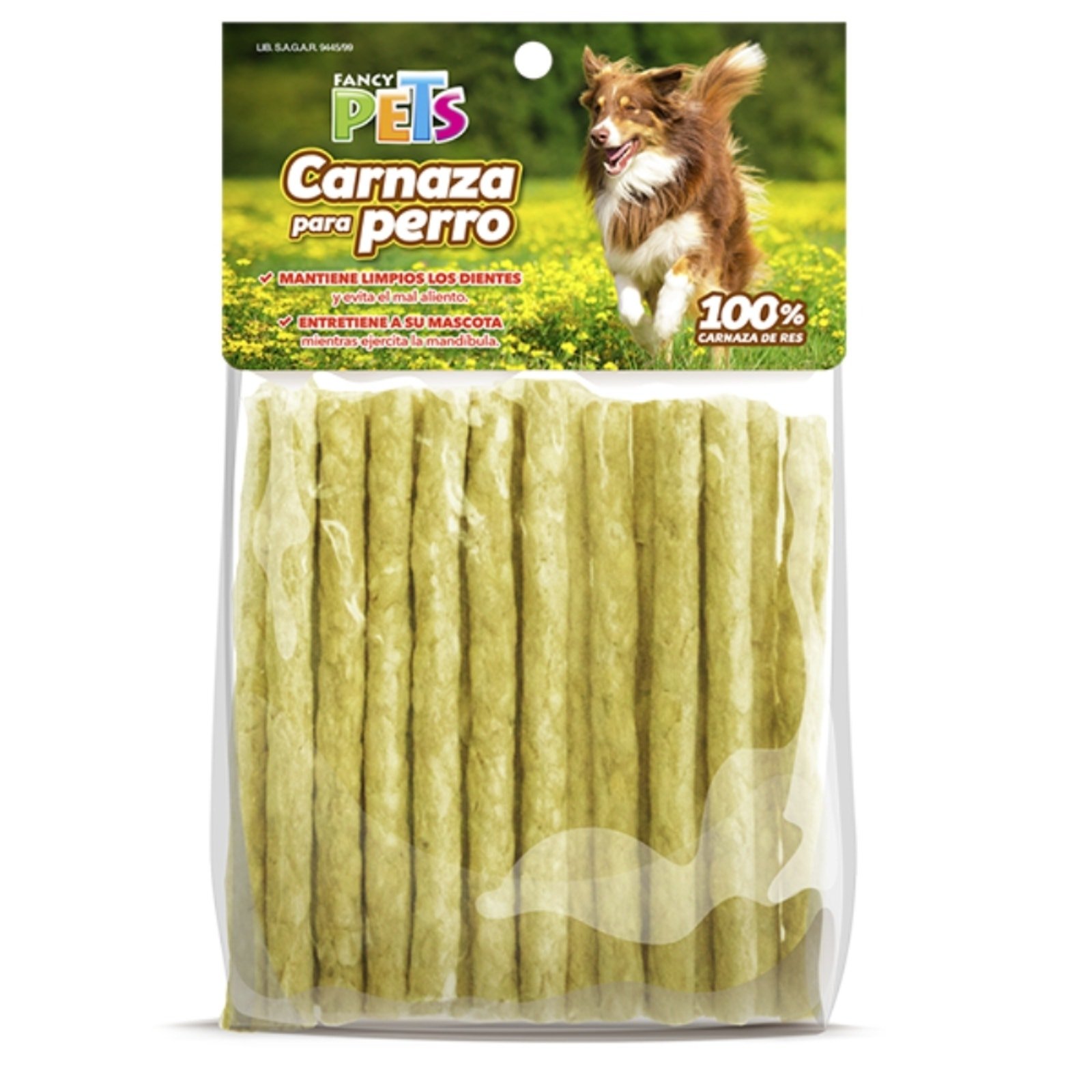 FANCY PETS Palitos Carnaza 100% Natural 40 Units