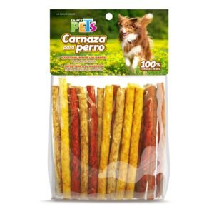 FANCY PETS Palitos Carnaza Sabores Variados 40 pzas