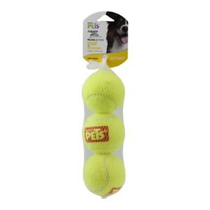 Pelotas Tenis with Sonido (Squeaker) Fancy Pets for Dog - 3 Pieces