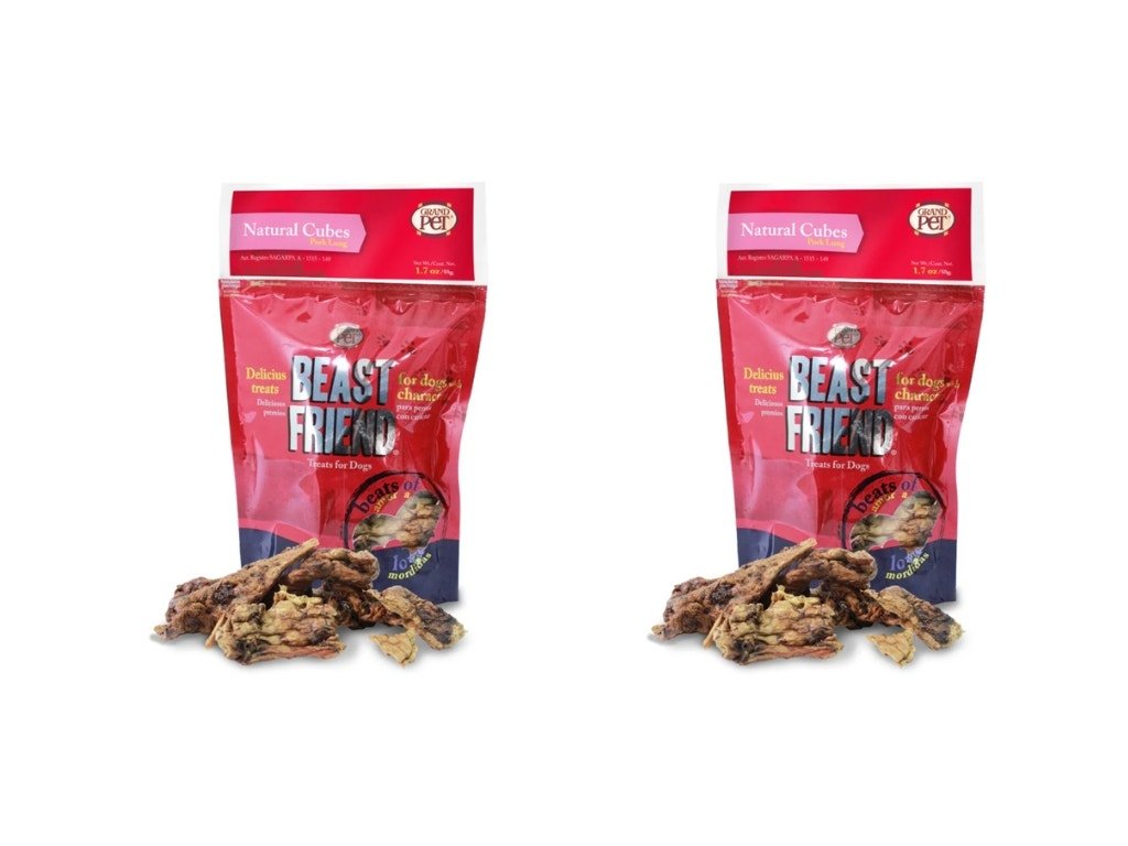 GRANDPET 2 Pack Snacks Pulmón Deshidratado 100 g